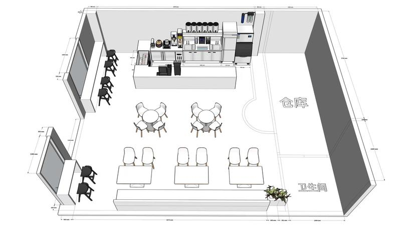 Scientific Layout Guide for Bubble Tea Shop Equipment: Balancing ...